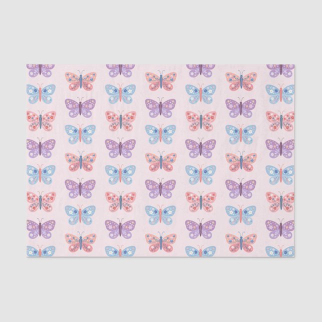 Butterflies Tissue Paper (Front)