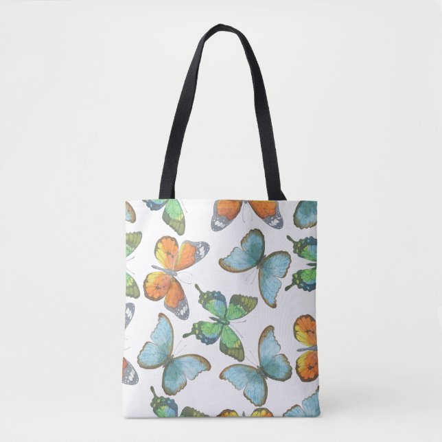 Butterflies Tote Bag (Front)