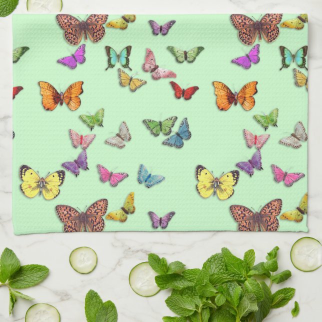 Butterflies Towel (Folded)