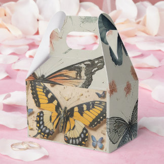 Butterflies transformation Favor Box