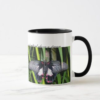 butterflies, Two butterflies went ou... Mug