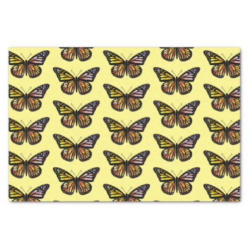 Butterflies Watercolor Pattern Gift Tissue Paper