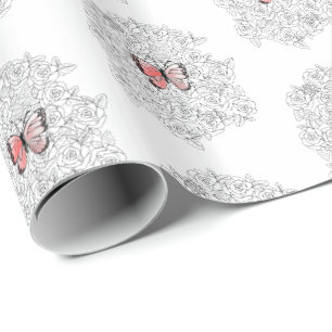 Butterflies Wrapping Paper