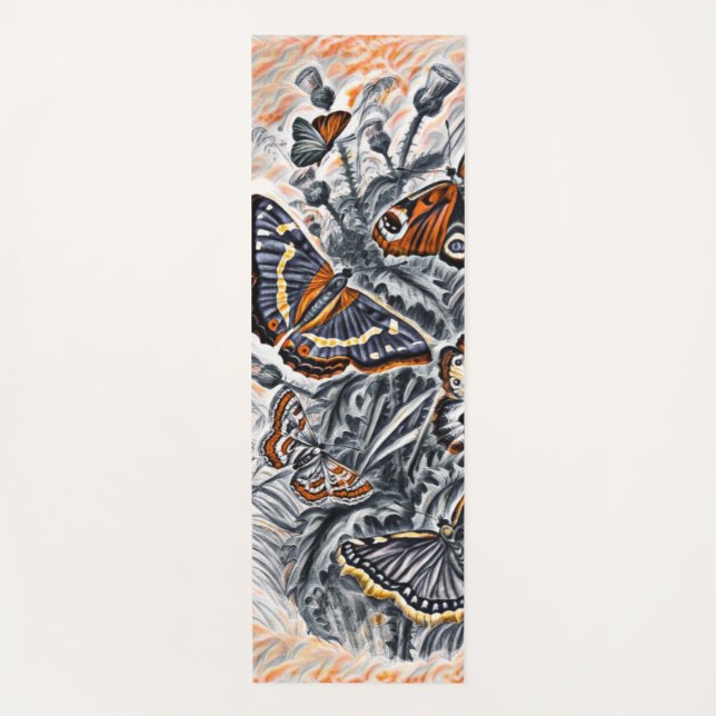 Butterflies Yoga Mat (Front)