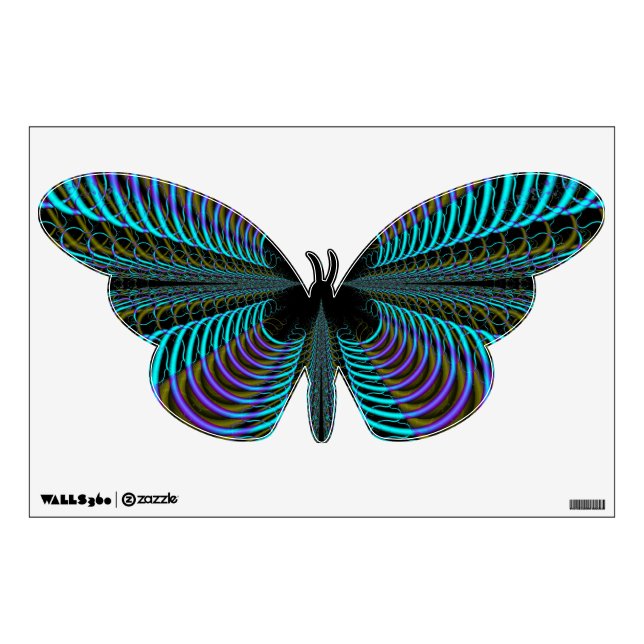 Butterfly 1142012 wall decal (Front)