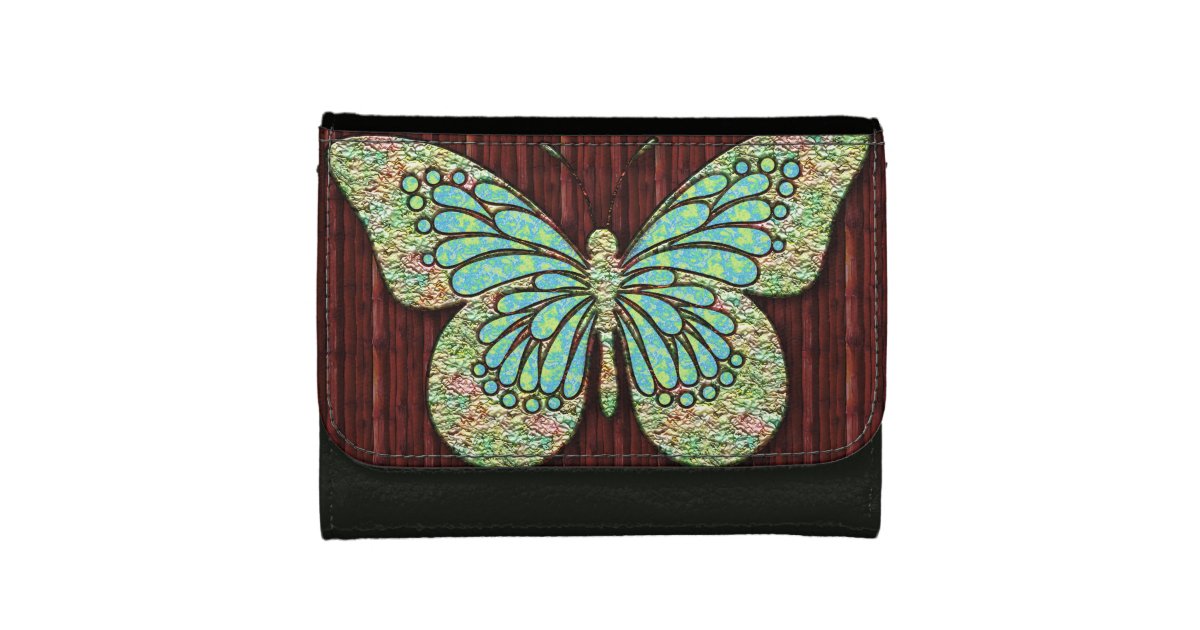 Butterfly 1 Wallet | Zazzle