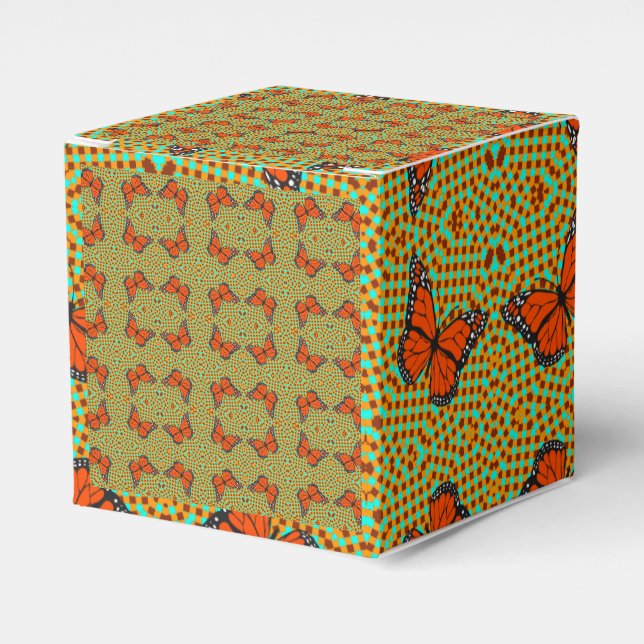 BUTTERFLY-21    FAVOR BOX (Front Side)