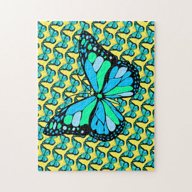BUTTERFLY-21   JIGSAW PUZZLE (Vertical)