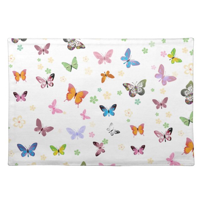 Butterfly 2 cloth placemat (Front)