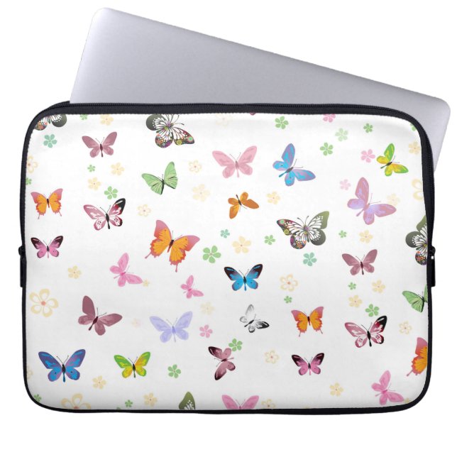 Butterfly 2 laptop sleeve (Front)