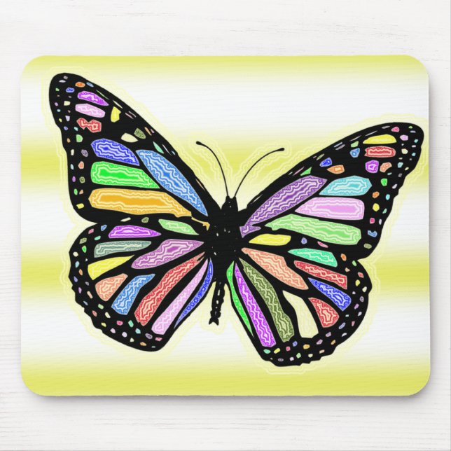 Butterfly 2 mouse pad (Front)