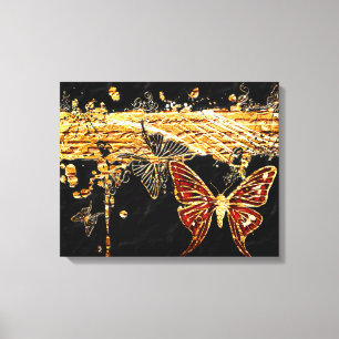 Butterfly 3 Wrapped Canvas Print