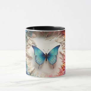 Butterfly 3D Mug Wrap
