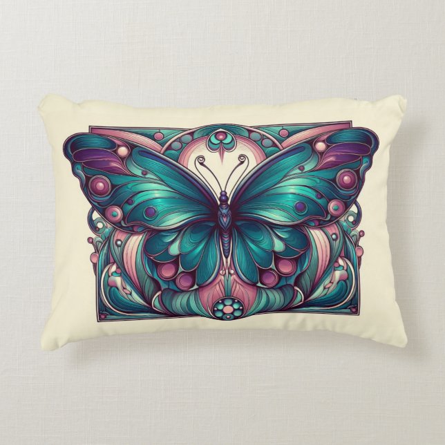 Butterfly 4 accent pillow (Front)