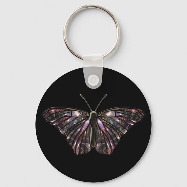 Butterfly-4 Keychain (Front)