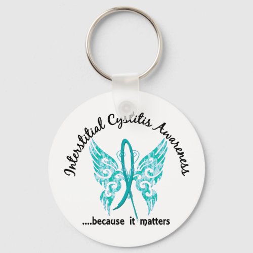 Butterfly 61 Interstitial Cystitis Keychain