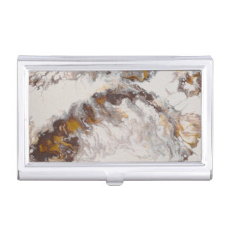 Butterfly - abstract acryl business card case