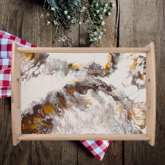 Butterfly - abstract acryl serving tray (Creator Uploaded)