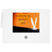 Butterfly Abstract l Red Cards (Back Horizontal)