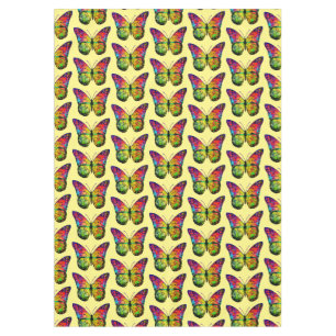 BUTTERFLY ABSTRACT TABLECLOTH
