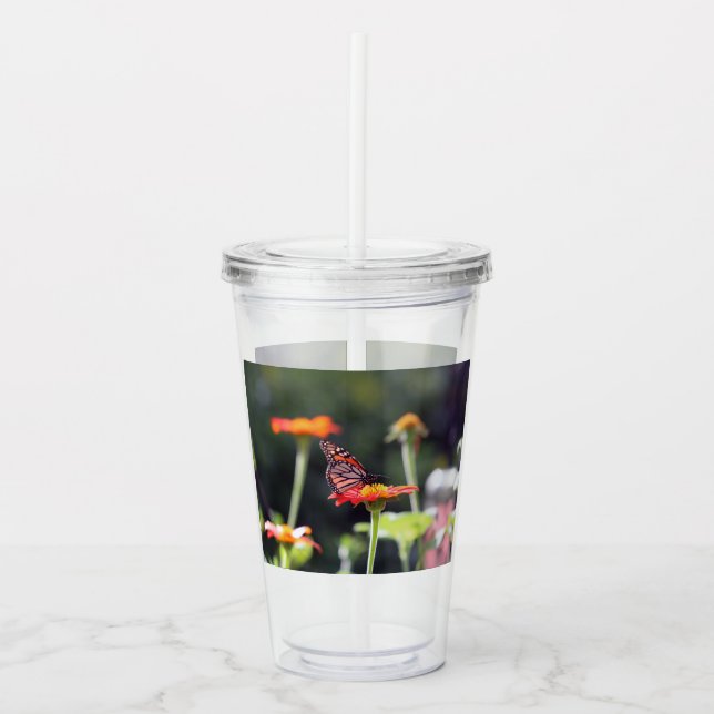Butterfly Acrylic Tumbler (Front)