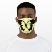 Butterfly Adult Cloth Face Mask (Worn)