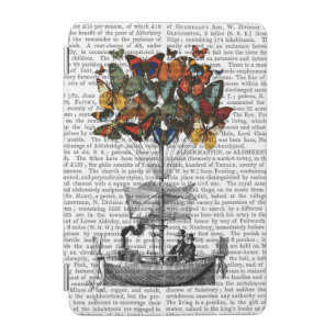 Butterfly Airship iPad Mini Cover