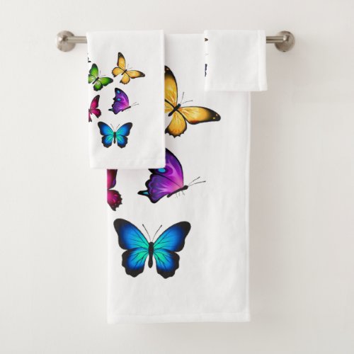 Butterfly  Amazing Bath Towel Set