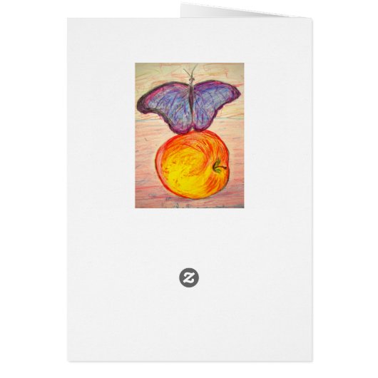 Butterfly and Apple (Back)