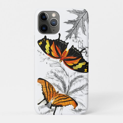 Butterfly and Botanical  OtterBox iPhone Case