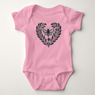 Butterfly and Boughs Baby T-Shirt Baby Bodysuit