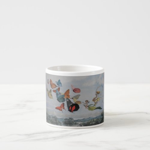 Butterfly and Fairy Queen Butterflies Fairies Espresso Cup