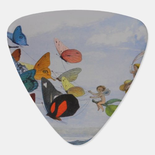 Butterfly and Fairy Queen Butterflies Fairies Guitar Pick