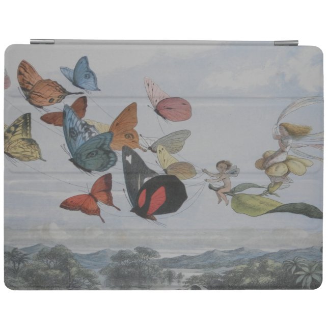 Butterfly and Fairy Queen Butterflies Fairies iPad Smart Cover (Horizontal)