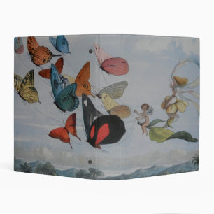 Butterfly and Fairy Queen Butterflies Fairies Mini Binder