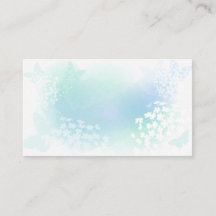 Butterfly and Floral Watercolor Background