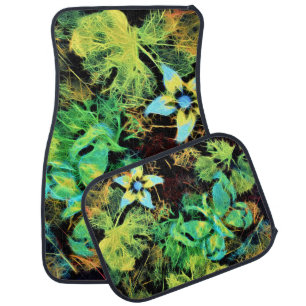Butterfly and Flower Rodilius Car Mats
