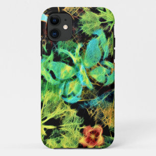 Butterfly and Flower Rodilius iPhone/iPad Case