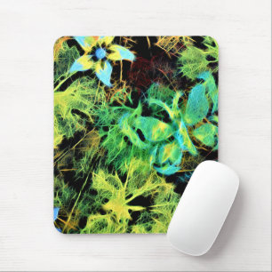 Butterfly and Flower Rodilius Mouse Pad