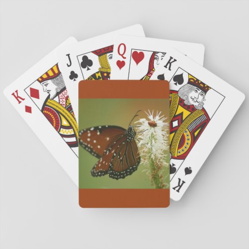 Butterfly and Ladybug Playing Cards