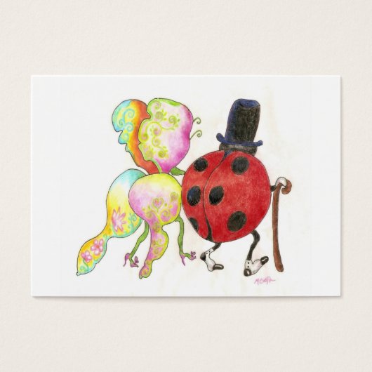 butterfly and ladybug tiny valentine (Front)