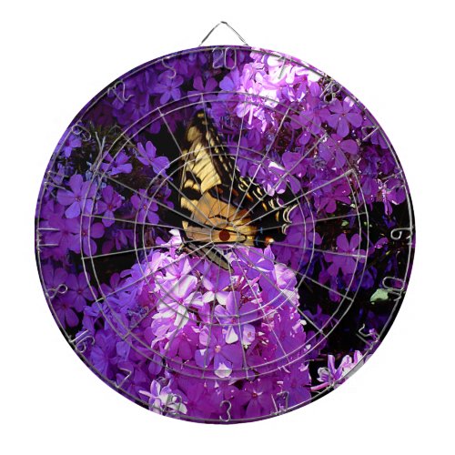 Butterfly and Phlox Dart Board