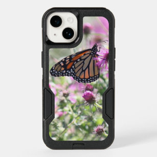Butterfly and Purple Meadow Flowers OtterBox iPhone 14 Case