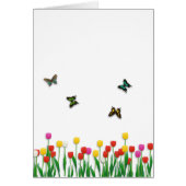 Butterfly and Tulips (Front)