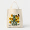 Butterfly and Yellow Sunflowers Cotton Twill