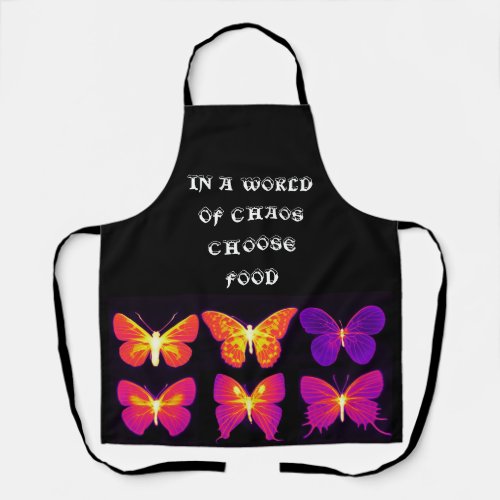 Butterfly apron 