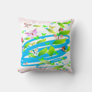 Butterfly Art 12 Pillow