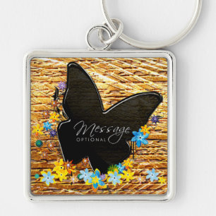 Butterfly Art 25 Keychain