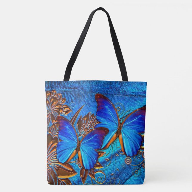 Butterfly Art 35 All-Over-Print Tote Bag (Front)