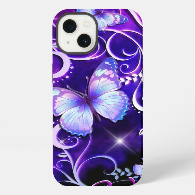 Butterfly Art 3 Iphone Case (Back)